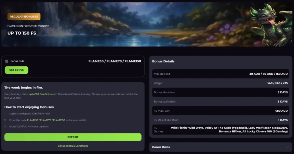 drakaris no deposit bonus